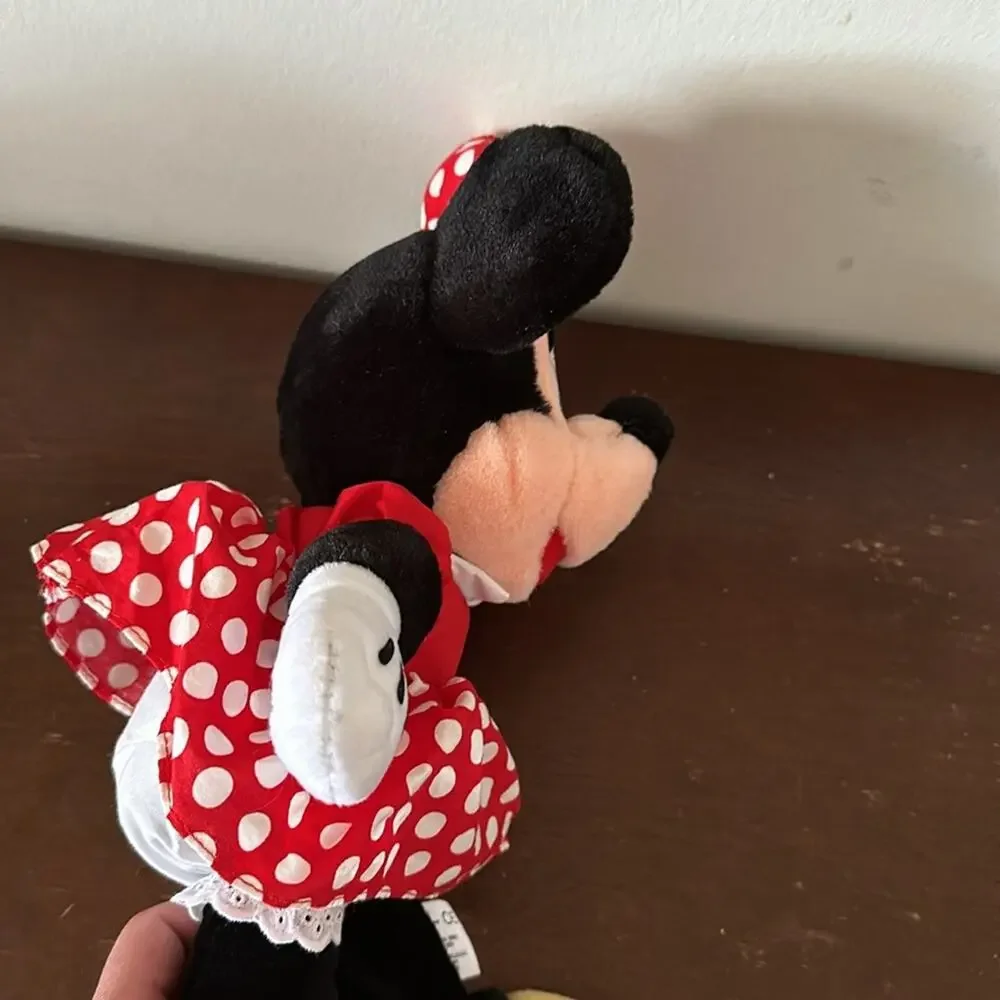 Diseny | Minnie Mouse Plush Red and White Polka Dot